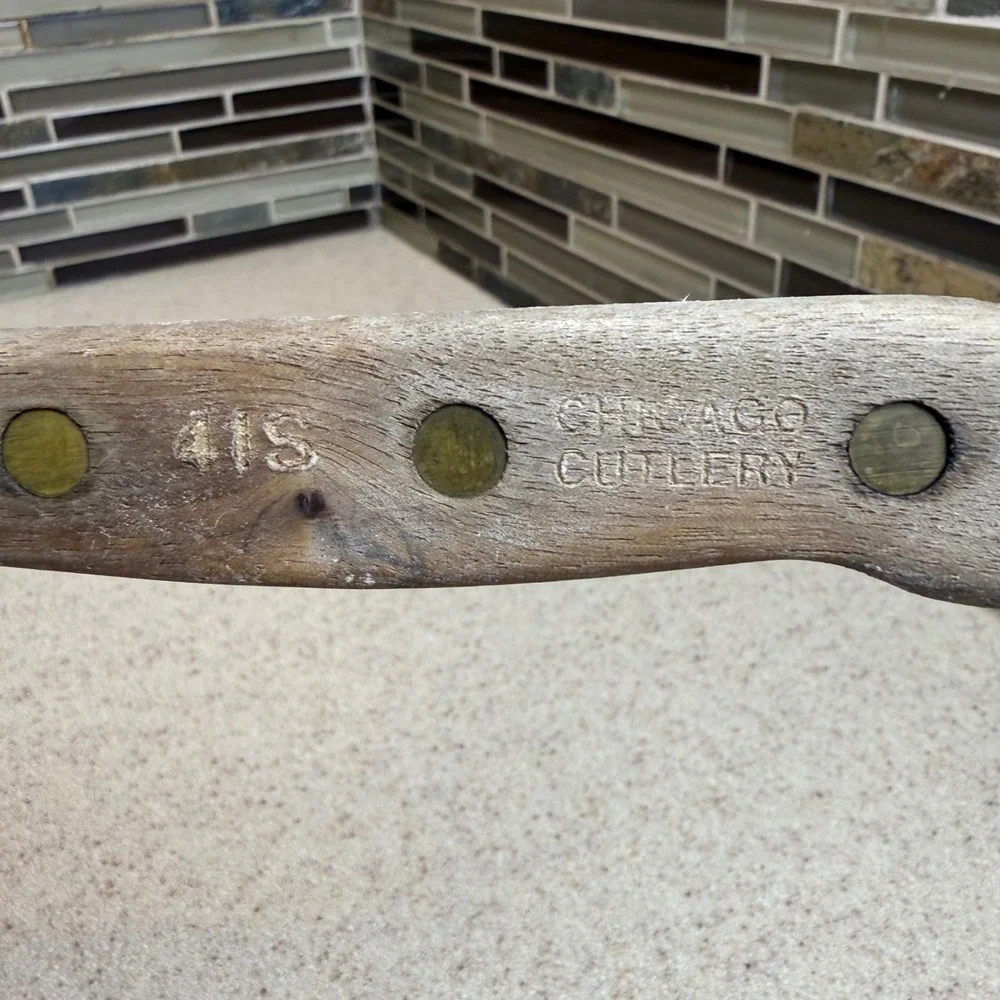Vintage Chicago Cutlery 41S Chef Knife 6